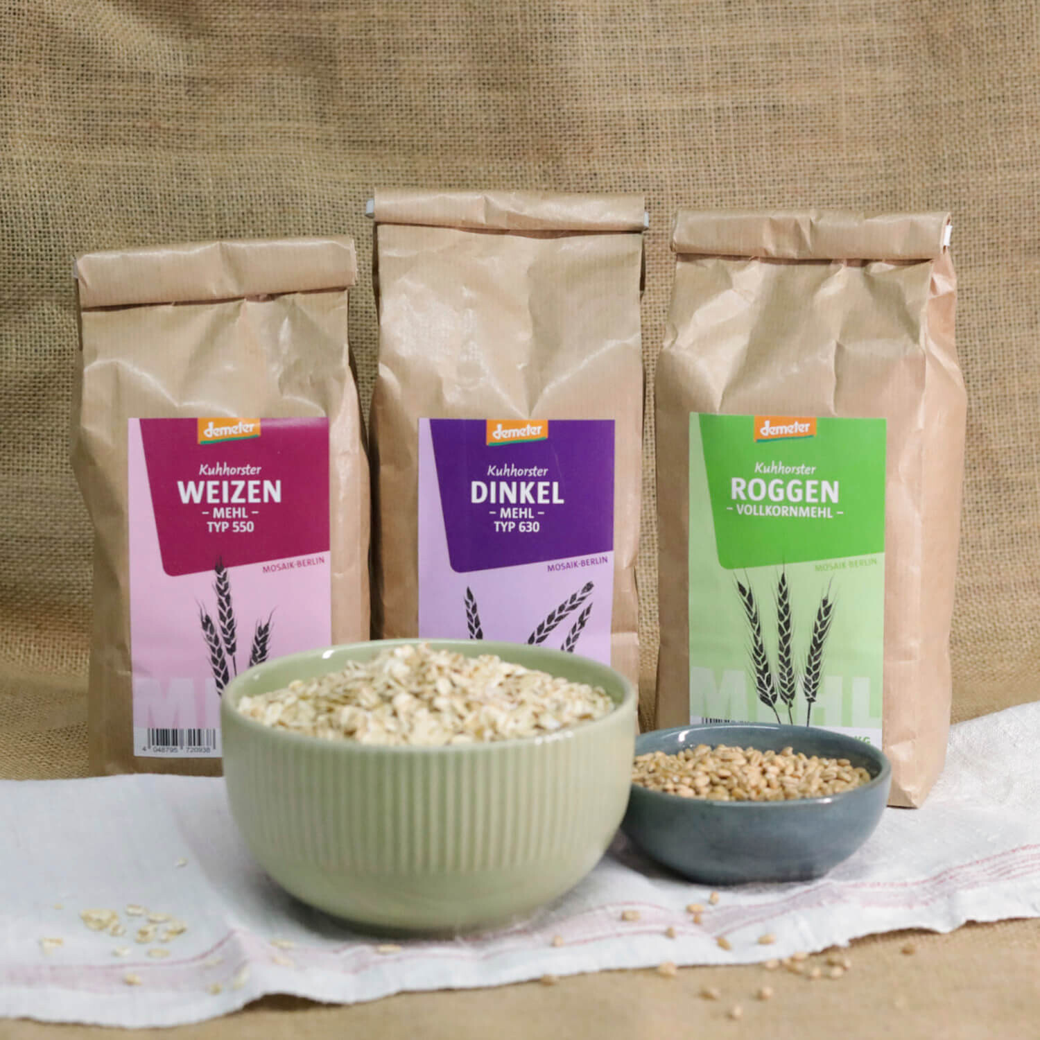 Mehle und Getreideprodukte aus Kuhhorst