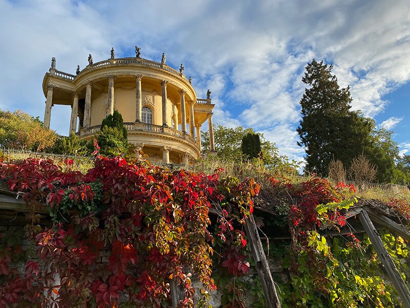 Herbst auf dem Königlichen Weinberg in Potsdam