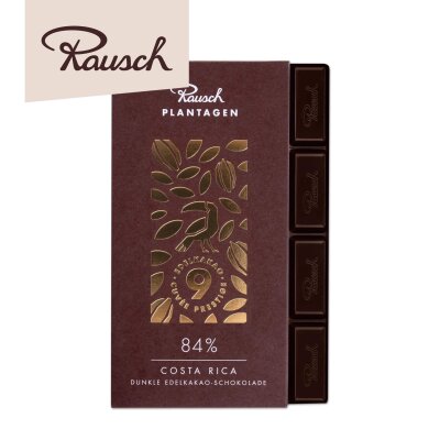 Tafelschokolade Rausch Costa Rica 84%