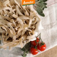 Kuhhhorster Bandnudeln im Körbchen -  Ansicht von oben