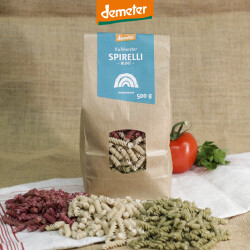 Kuhhorster Spirelli in grün, rot und natur in einer...