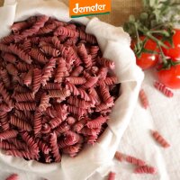 Kuhhhorster Rote Beete Spirelli im Körbchen -  Ansicht von oben