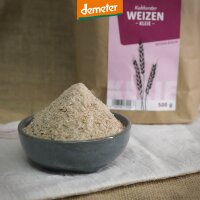 Schale mit Weizenkleie