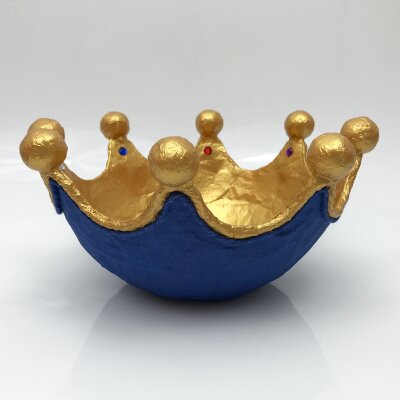 Krone SISSI königsblau