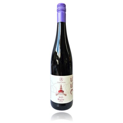 Rotwein Regent Barrique 2024 Flasche stehend