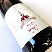 Rotwein Regent Barrique 2024 Flasche liegend