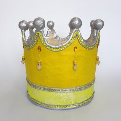 Krone LUDWIG/SILBER gelb