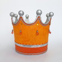 Krone LUDWIG/SILBER orange